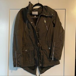 BGBGeneration hunter green raincoat / windbreaker